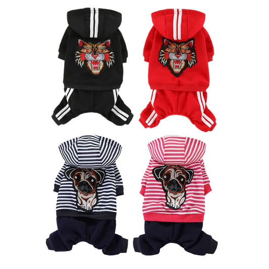 CozyCanine Tiger Stripe Hoodie
