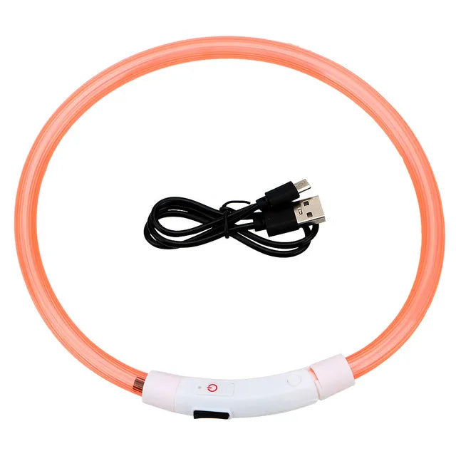 Reflective LED Dog Collar - Safety and Style for Pets