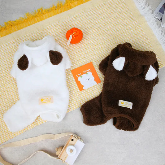 Bear Molding Winter Jumpsuit