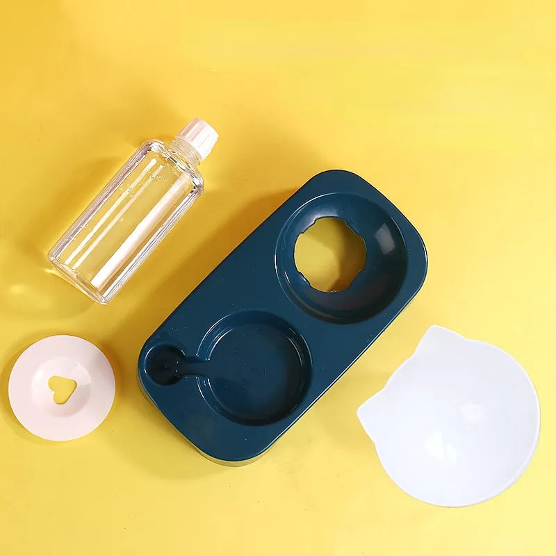 Bowl with Stand Automatic Water Storage