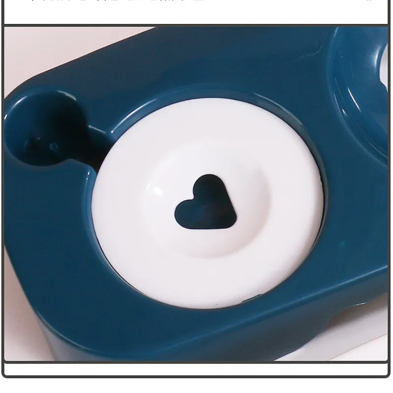 Bowl with Stand Automatic Water Storage