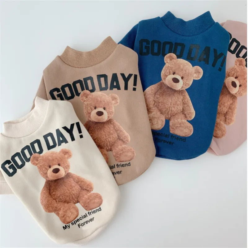Cartoon Bear Hoodie