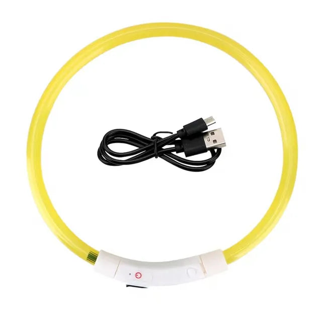 Reflective LED Dog Collar - Safety and Style for Pets