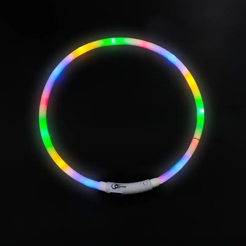 Reflective LED Dog Collar - Safety and Style for Pets