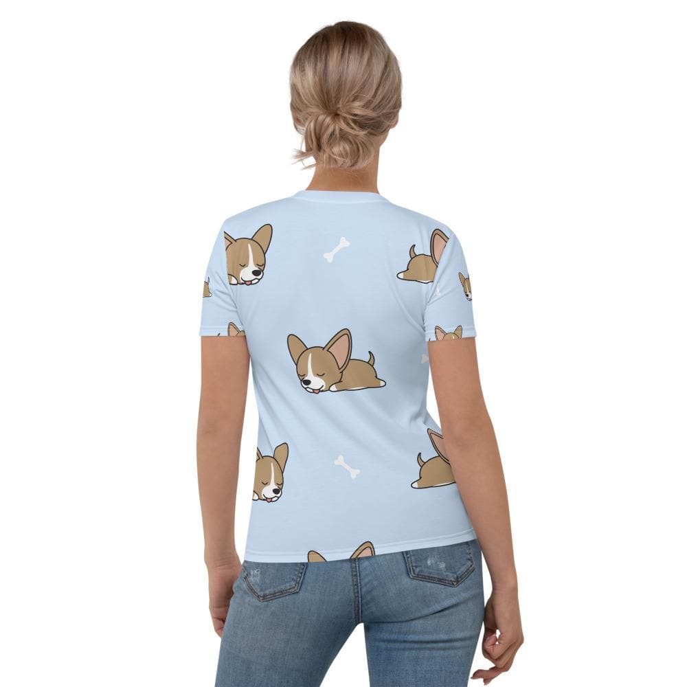 Chihuahuas Overload All Over Womens's T-shirt - Chihuahua We Love