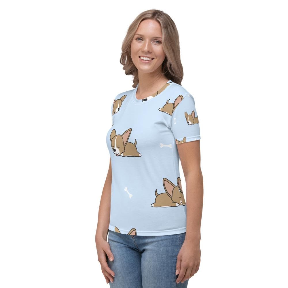 Chihuahuas Overload All Over Womens's T-shirt - Chihuahua We Love