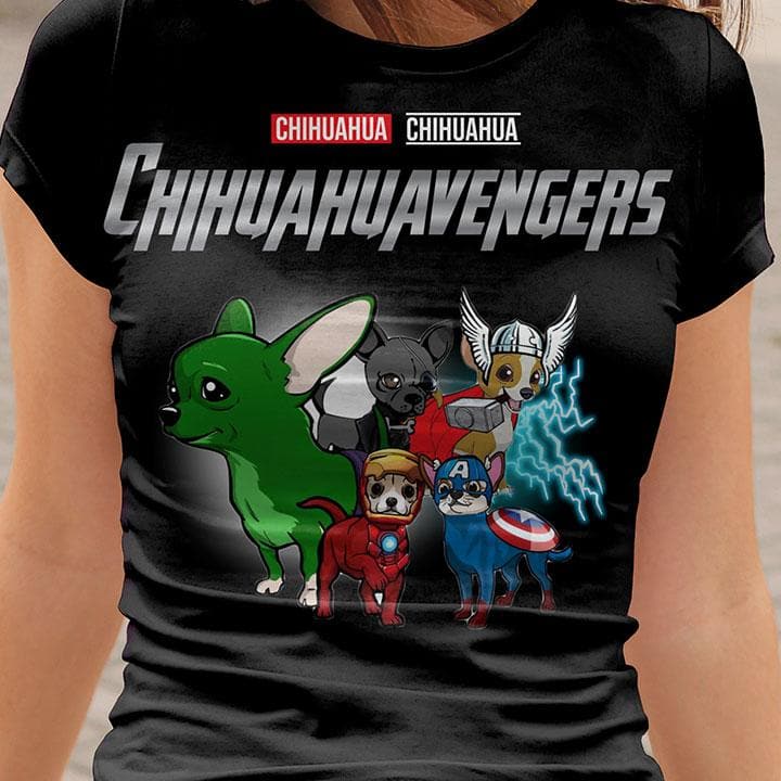 Chihuahuavengers T-shirt - Chihuahua We Love