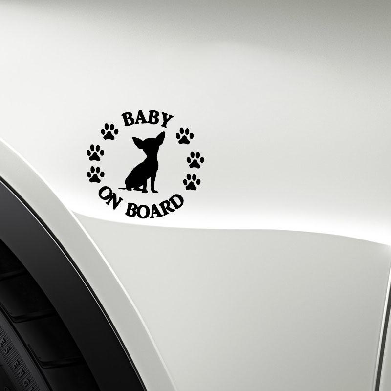 Chihuahua Sticker "Baby on board" - Chihuahua We Love
