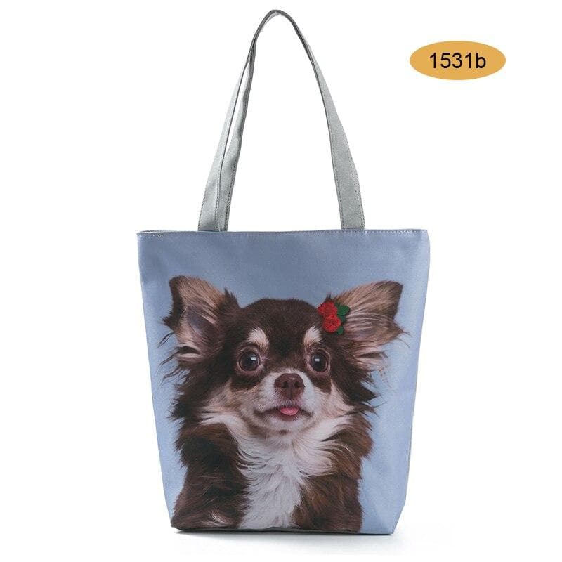Chihuahua Shopping Bag - Chihuahua We Love