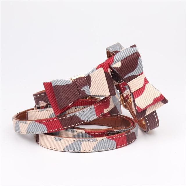 BowTie Collar & Leash - Chihuahua We Love