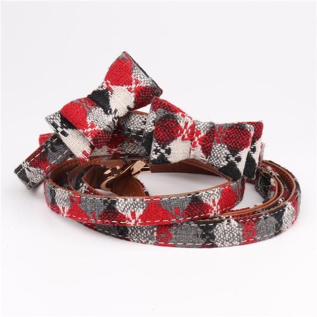 BowTie Collar & Leash - Chihuahua We Love