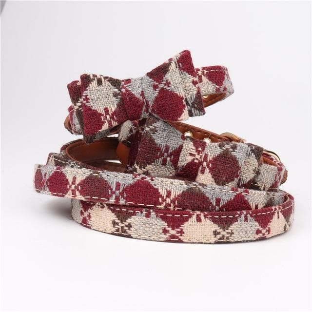 BowTie Collar & Leash - Chihuahua We Love