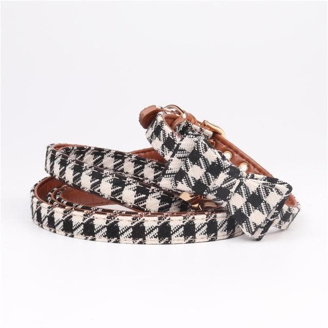 BowTie Collar & Leash - Chihuahua We Love
