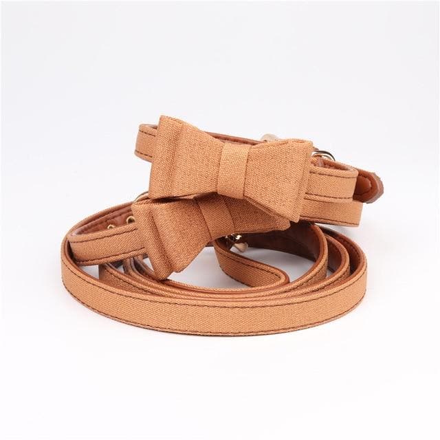 BowTie Collar & Leash - Chihuahua We Love
