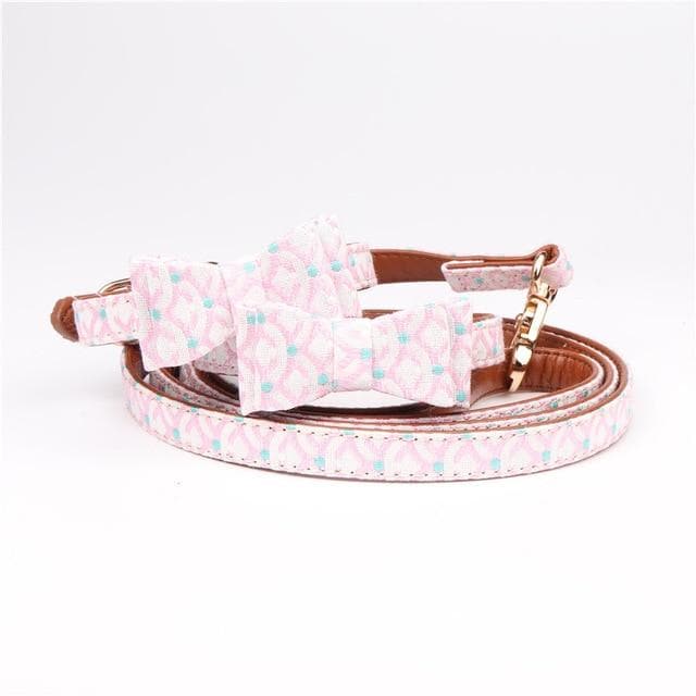 BowTie Collar & Leash - Chihuahua We Love