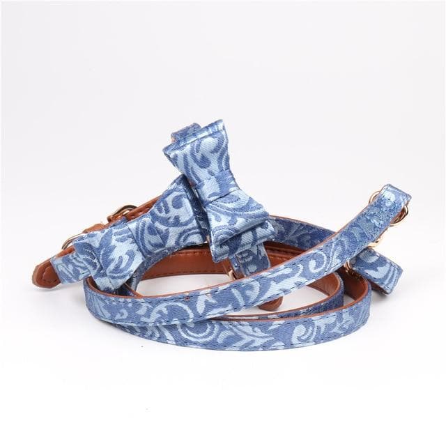BowTie Collar & Leash - Chihuahua We Love