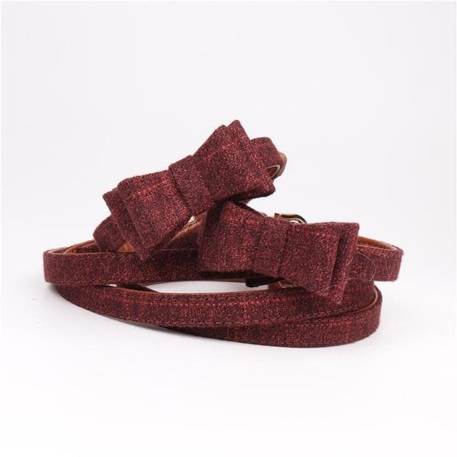 BowTie Collar & Leash - Chihuahua We Love