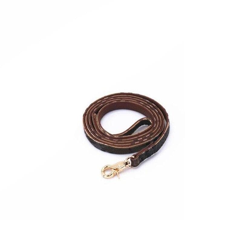 Handmade PU Leather Dog Collar Leash - Chihuahua We Love