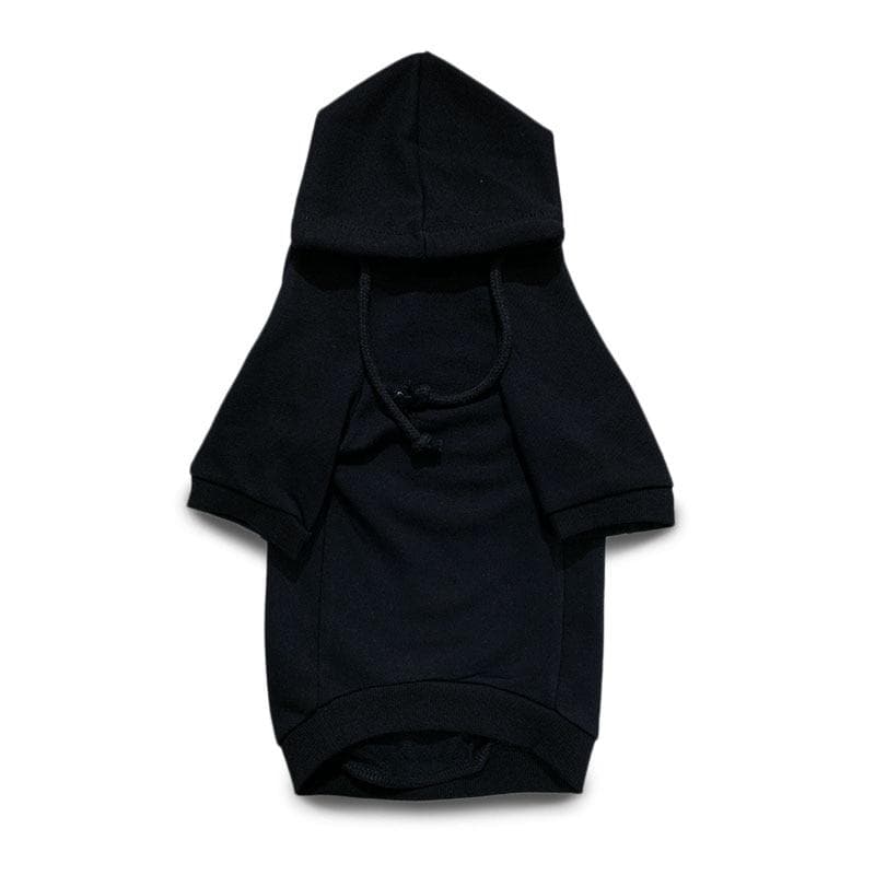 Cotton Black and White Chihuahua Hoodie - Chihuahua We Love