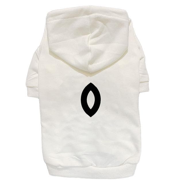 Cotton Black and White Chihuahua Hoodie - Chihuahua We Love
