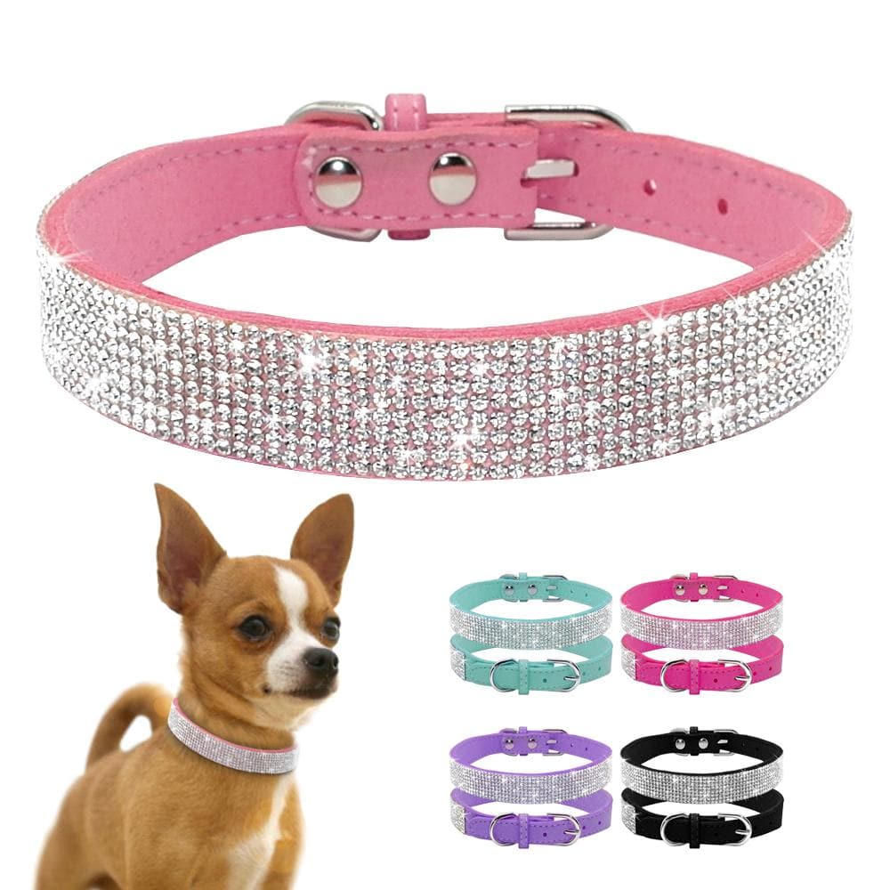 Unique Rhinestone Collar / Leash for Chihuahuas - Chihuahua We Love