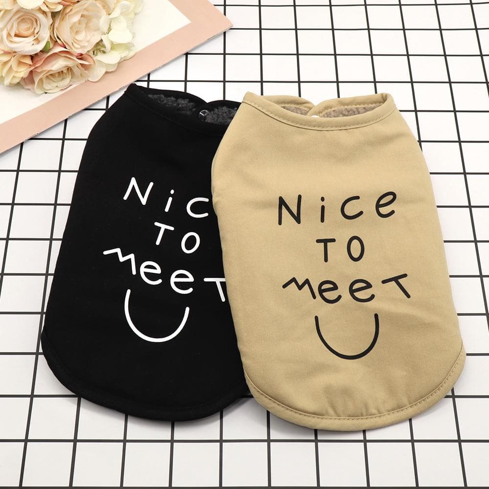 "NICE TO MEET YOU" Chihuahua Vest - Chihuahua We Love