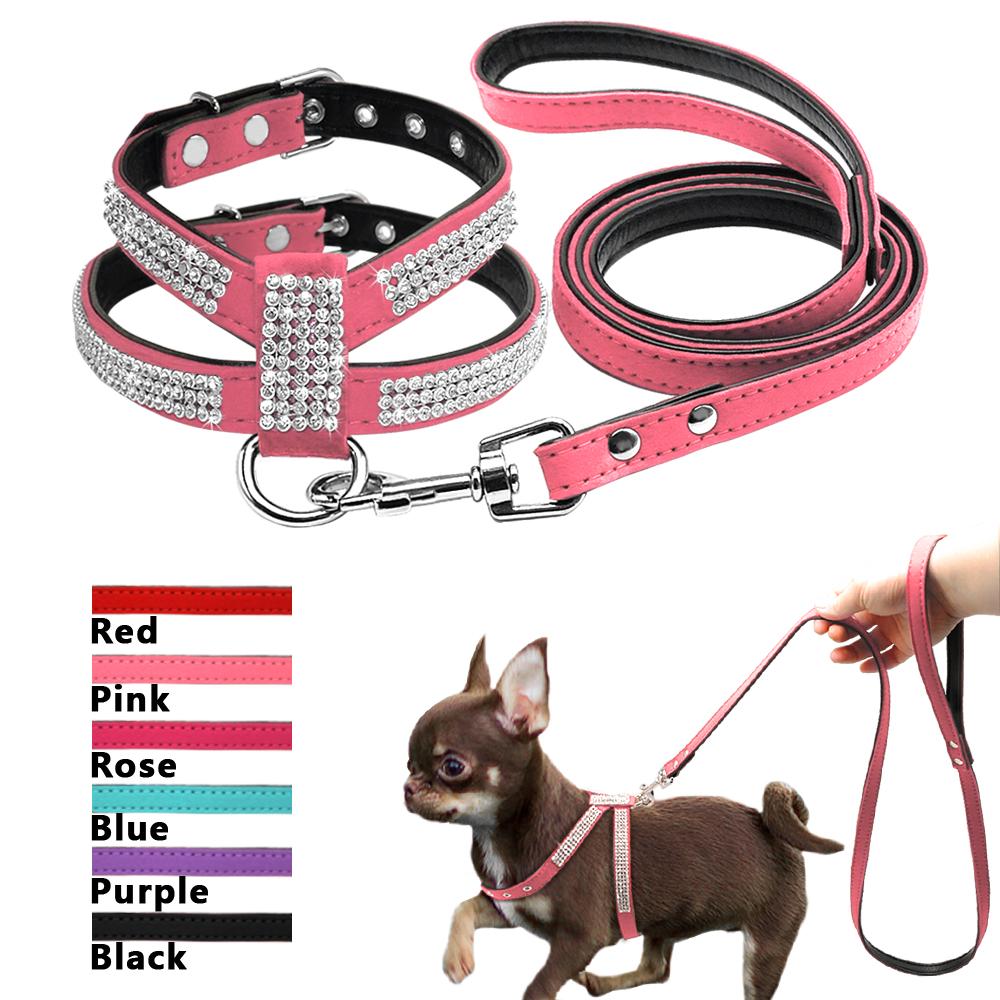 Chihuahua Rhinestone Harness & Leash - Chihuahua We Love