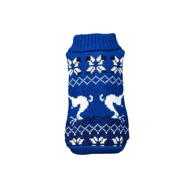 Knitted Christmas Sweater - Chihuahua We Love