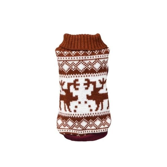 Knitted Christmas Sweater - Chihuahua We Love