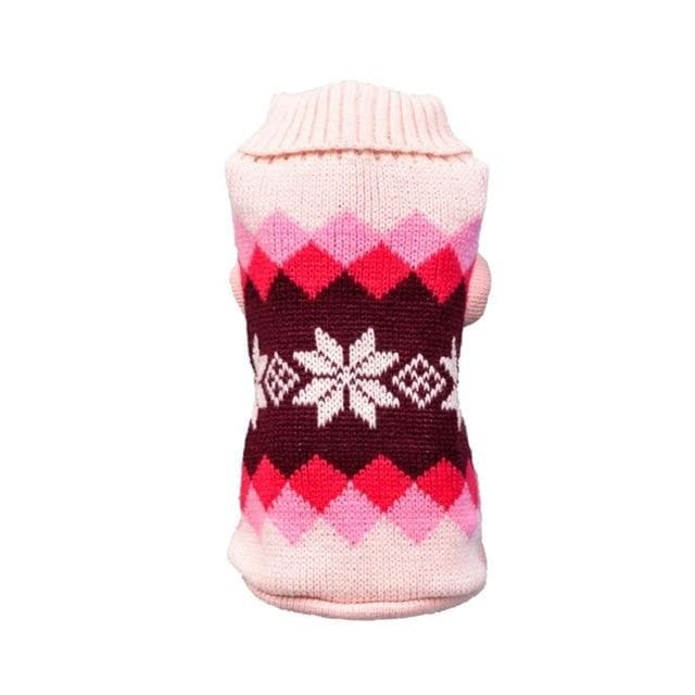 Knitted Christmas Sweater - Chihuahua We Love