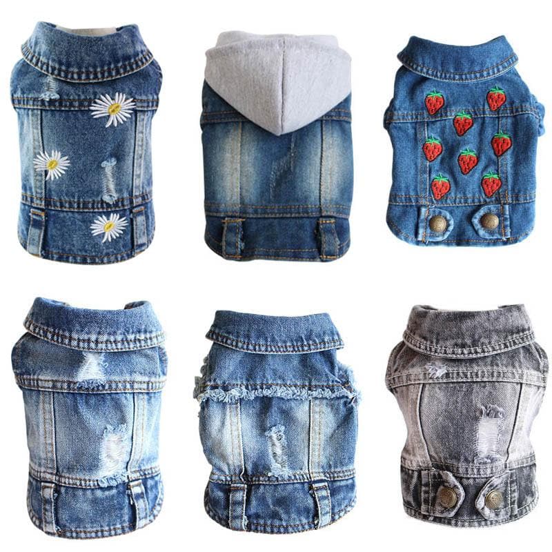 Puppy Denim Vest - Chihuahua We Love