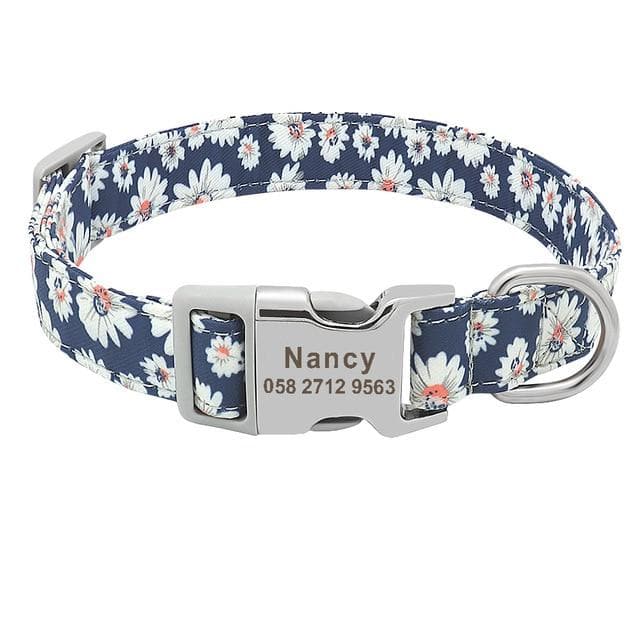 Personalized Printed Nylon Collar - Chihuahua We Love