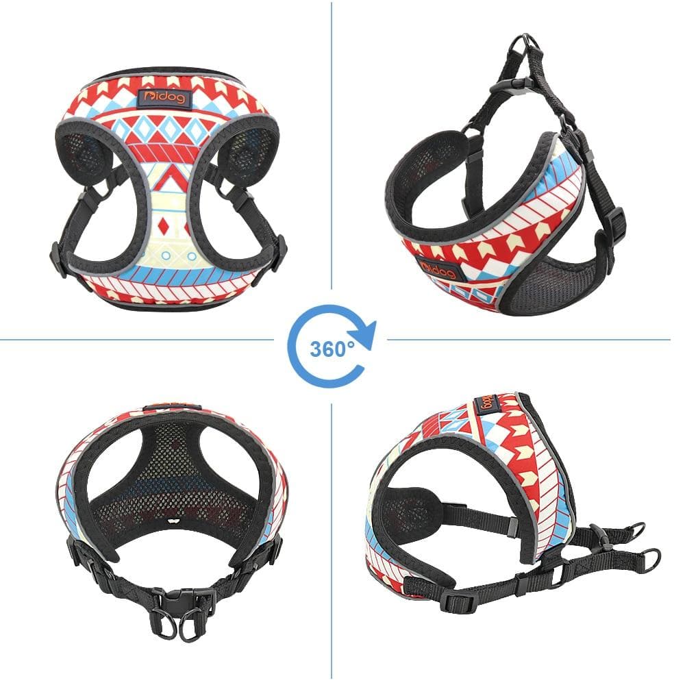 Nylon Reflective Summer inspired Harness - Chihuahua We Love
