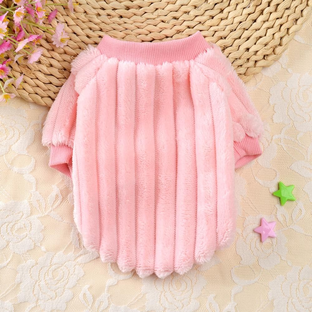Warm Blue/Pink Winter Sweatshirt - Chihuahua We Love