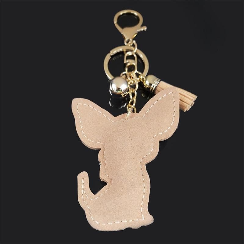 Fashion Chihuahua Crystal Keychain - Chihuahua We Love