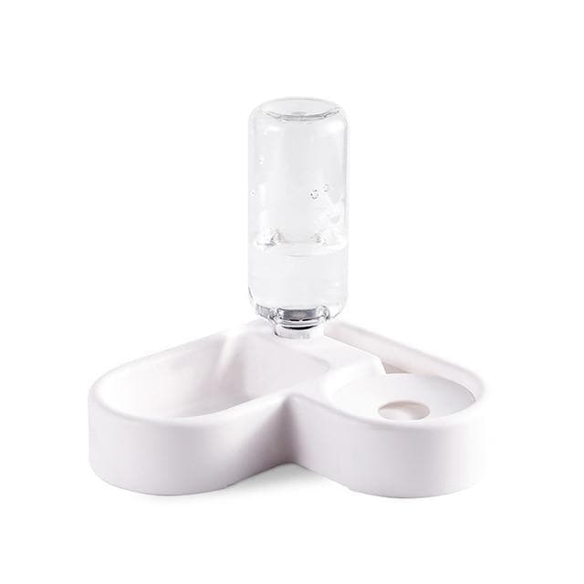 Pet Cat Dog Water Food Feeder Automatic Dispenser 1.8L Bubble Water Container Stainless Steel Bowl For Drinking Eating 2020 Sale - Chihuahua We Love