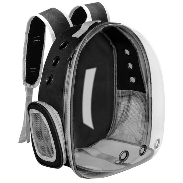 Portable Dog Cat Carrier Bag Breathable Space Capsule Astronaut Travel Bag Transparent Outdoor Small Cat Carrier Pet Backpack - Chihuahua We Love