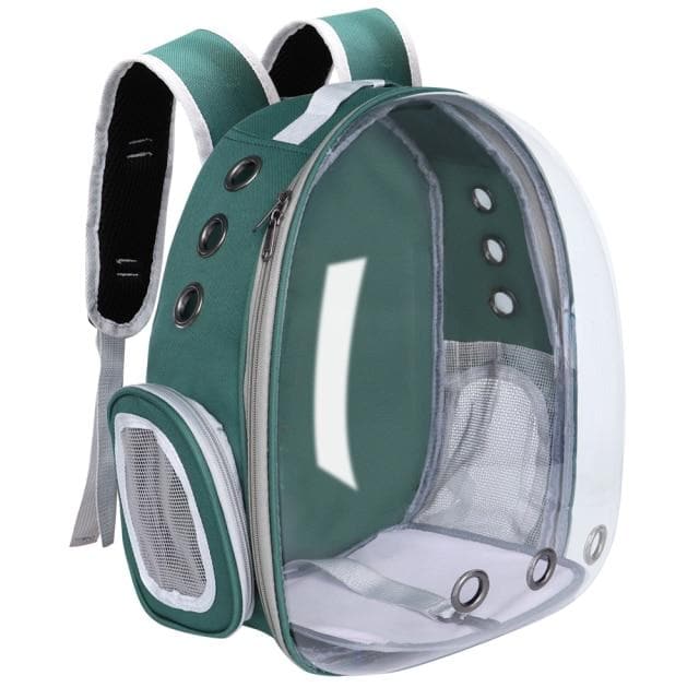 Portable Dog Cat Carrier Bag Breathable Space Capsule Astronaut Travel Bag Transparent Outdoor Small Cat Carrier Pet Backpack - Chihuahua We Love