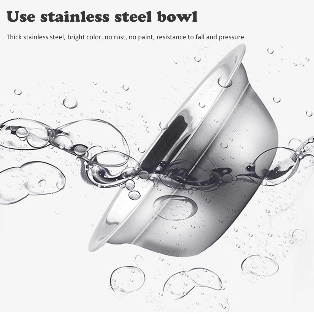 Pet Cat Dog Water Food Feeder Automatic Dispenser 1.8L Bubble Water Container Stainless Steel Bowl For Drinking Eating 2020 Sale - Chihuahua We Love