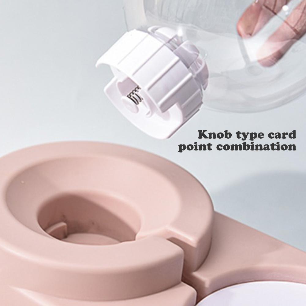 Pet Cat Dog Water Food Feeder Automatic Dispenser 1.8L Bubble Water Container Stainless Steel Bowl For Drinking Eating 2020 Sale - Chihuahua We Love