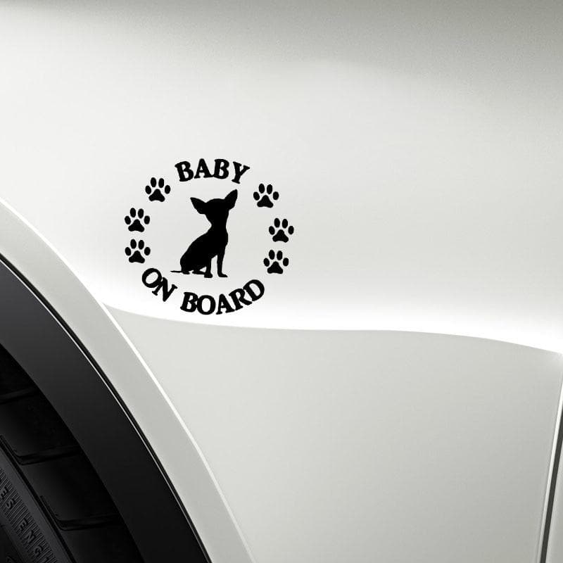 Chihuahua Sticker "Baby on board" - Chihuahua We Love