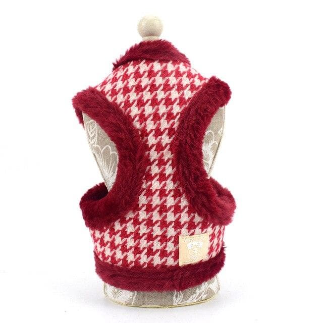 Winter Faux Fur Harness and Leash - Chihuahua We Love