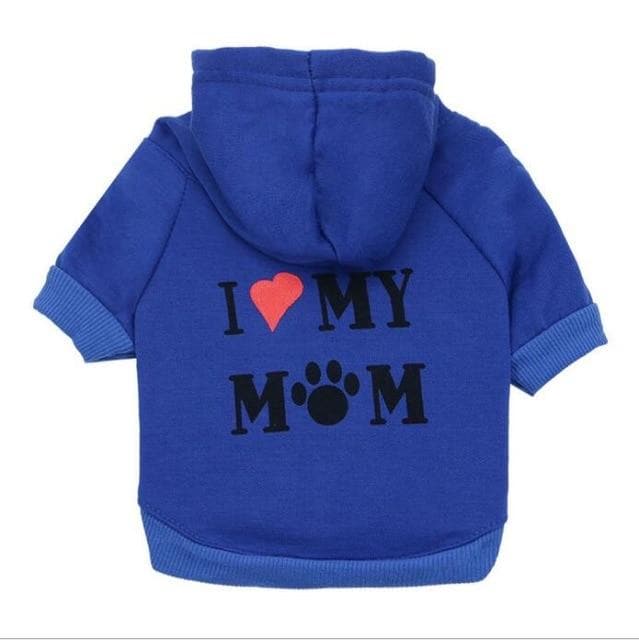 "I Love My Mom" Hoodie - Chihuahua We Love