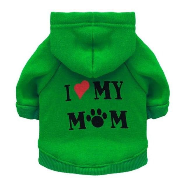 "I Love My Mom" Hoodie - Chihuahua We Love