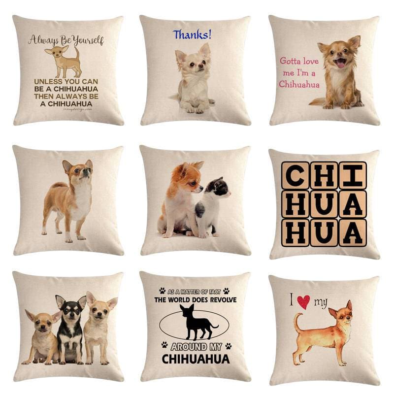 Chihuahua Pillow Covers - Chihuahua We Love