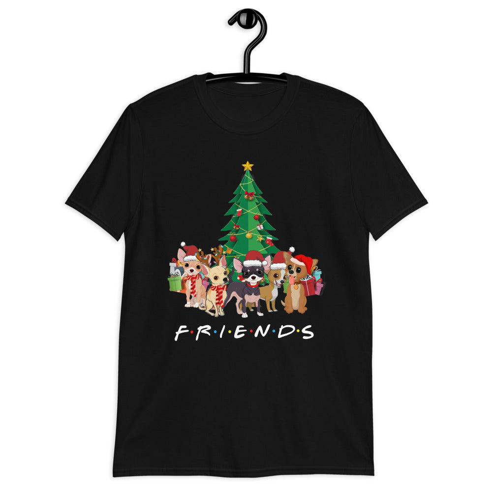 Adorable Chihuahua Friends Holiday T-shirt