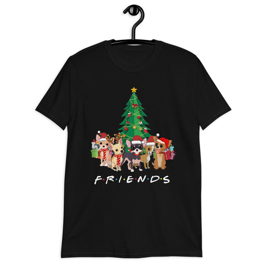 Adorable Chihuahua Friends Holiday T-shirt