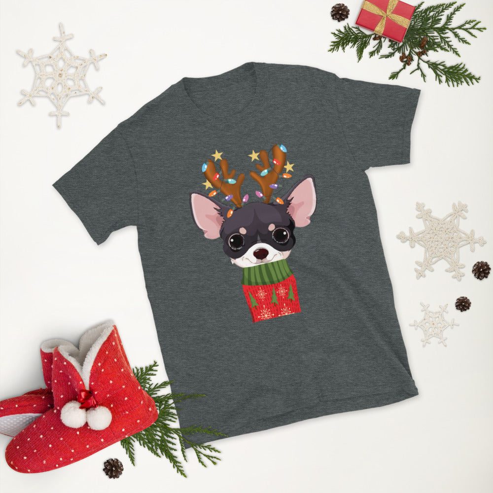 Chihuahua Christmas Sweater Holiday T-shirt - Chihuahua We Love