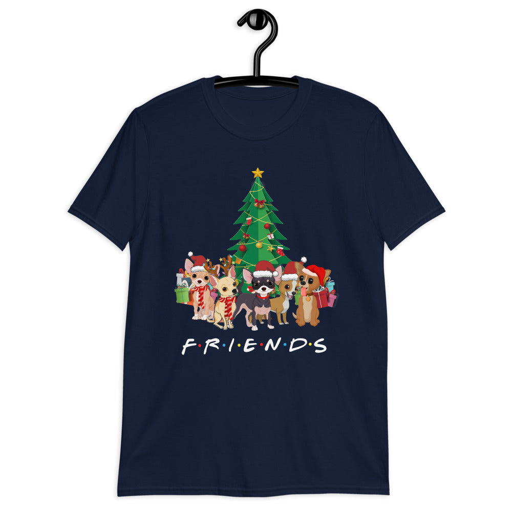 Adorable Chihuahua Friends Holiday T-shirt