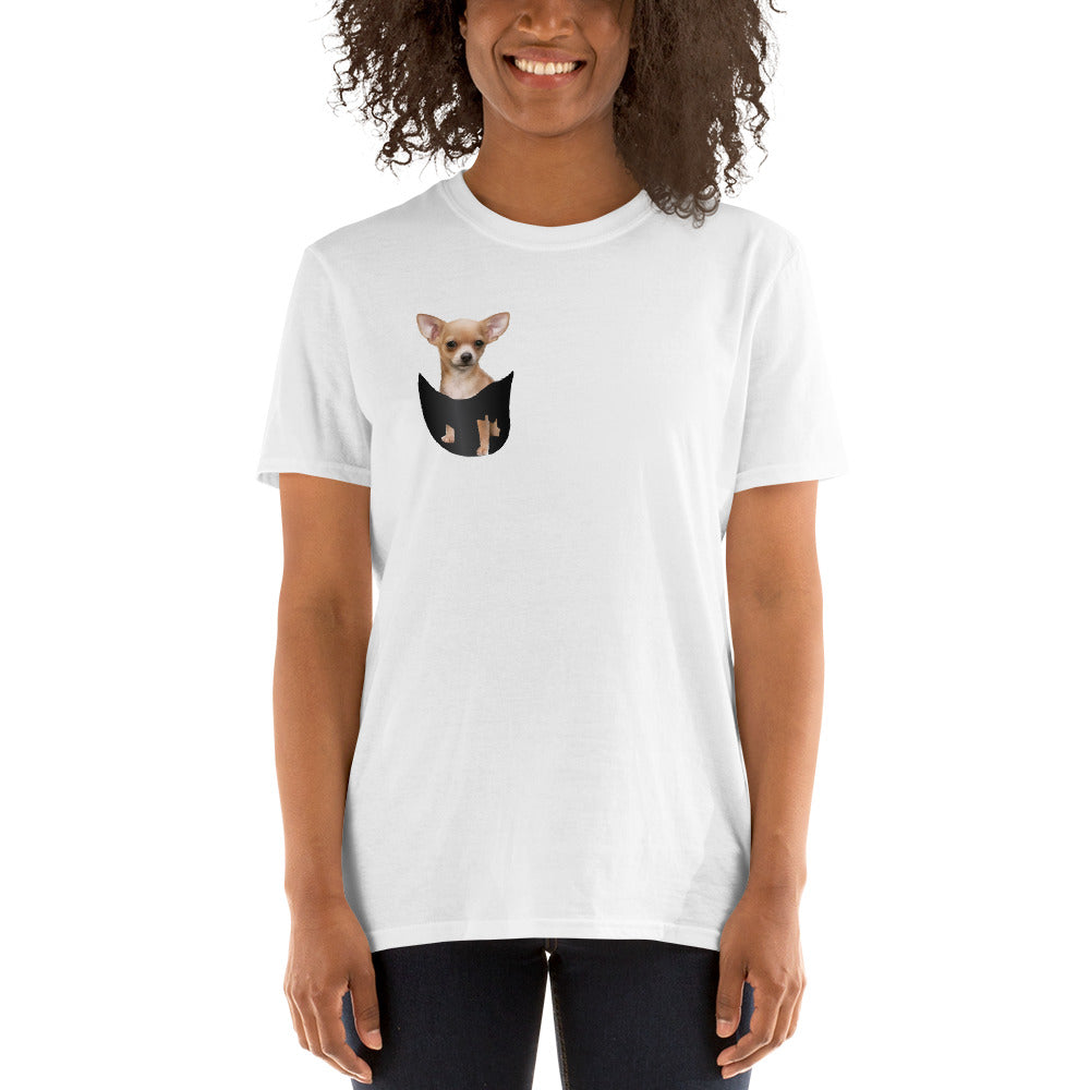 Literal Pocket Chihuahua Classic T-shirt - Chihuahua We Love